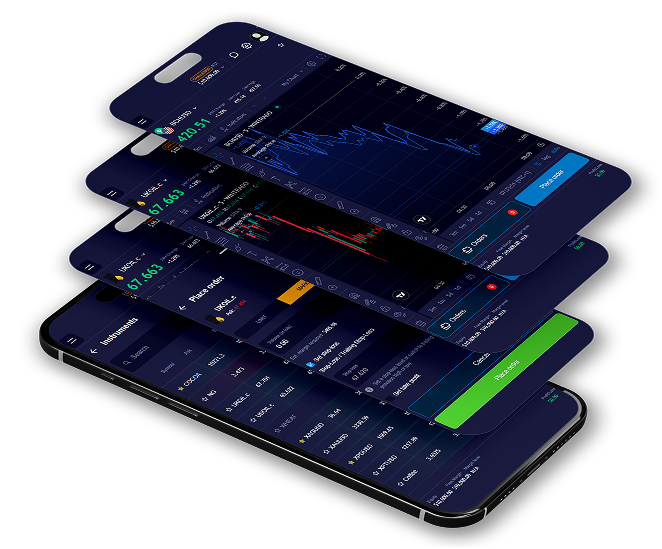 Mobile trading app